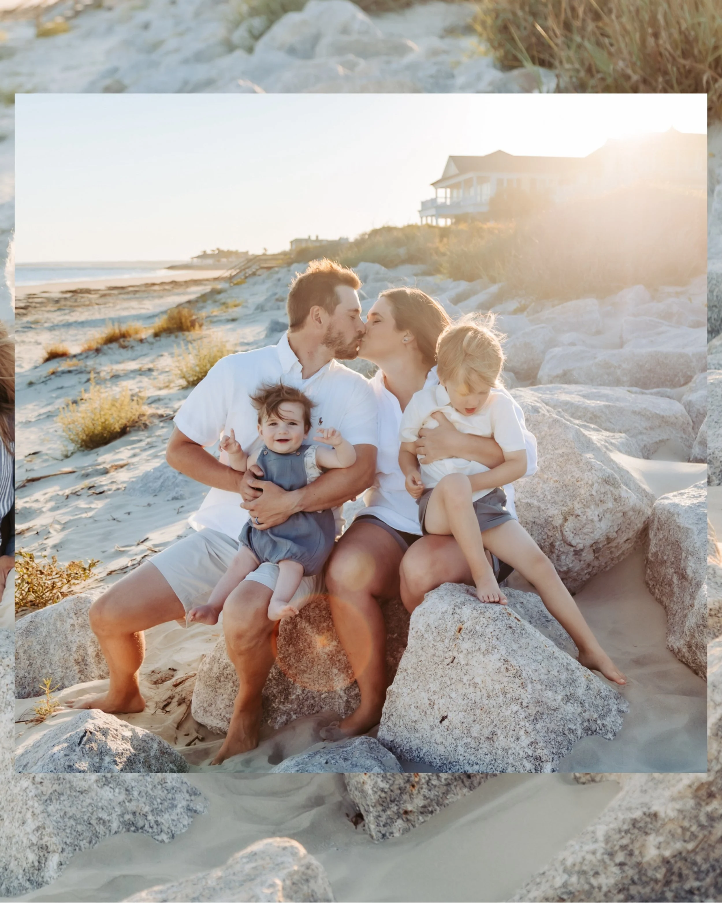 It was so much fun hanging with the Carter Family on this perfectly gorgeous golden hour evening on Seabrook Island! 🏝️ 🥥 🩵 

#charlestonphotographer #beachphotographer #isleofpalmsphotographer #familyphotographer
