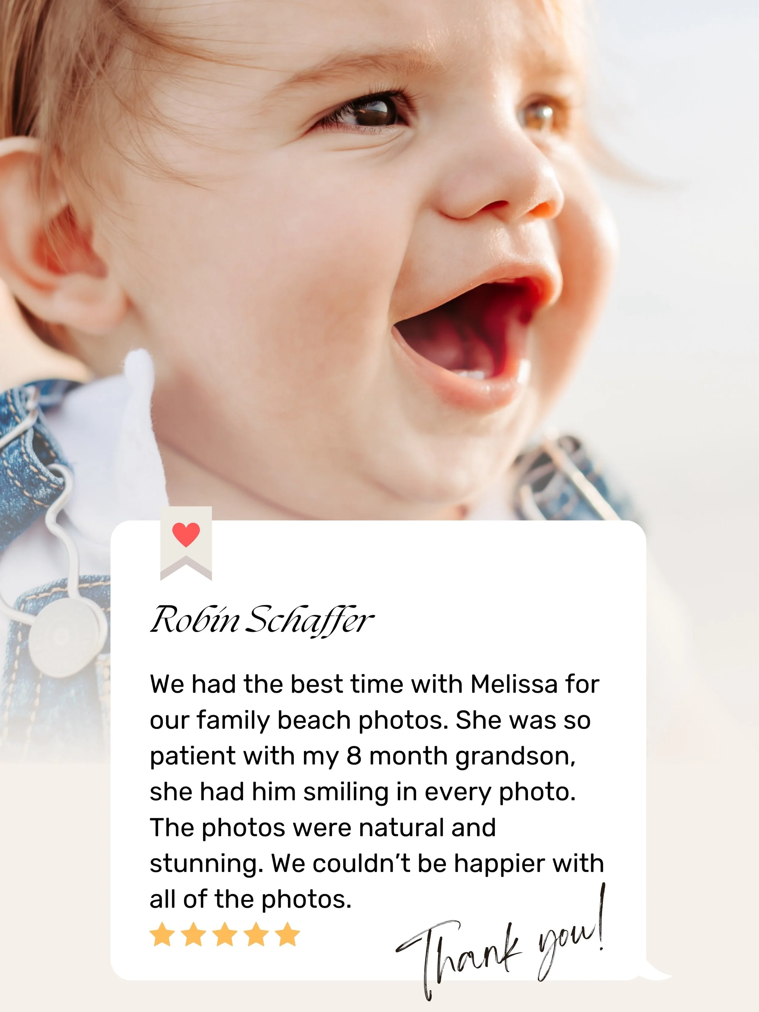 ⭐️⭐️⭐️⭐️⭐️

Client Love 💕 

#charlestonphotographer #isleofpalmsphotographer #mountpleasantphotographer