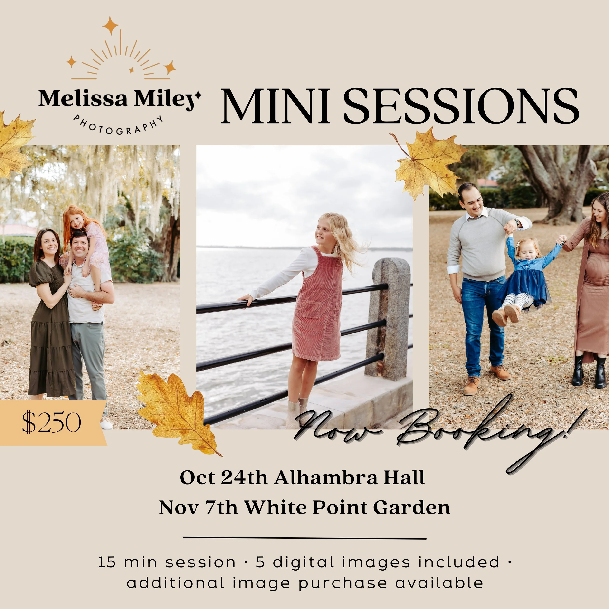 Now Booking Fall Mini Sessions 2026!