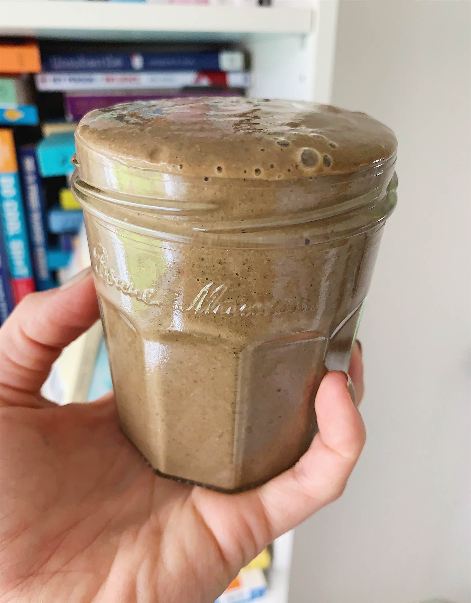 mango chocolate protein smoothie- eat and bloom.jpg