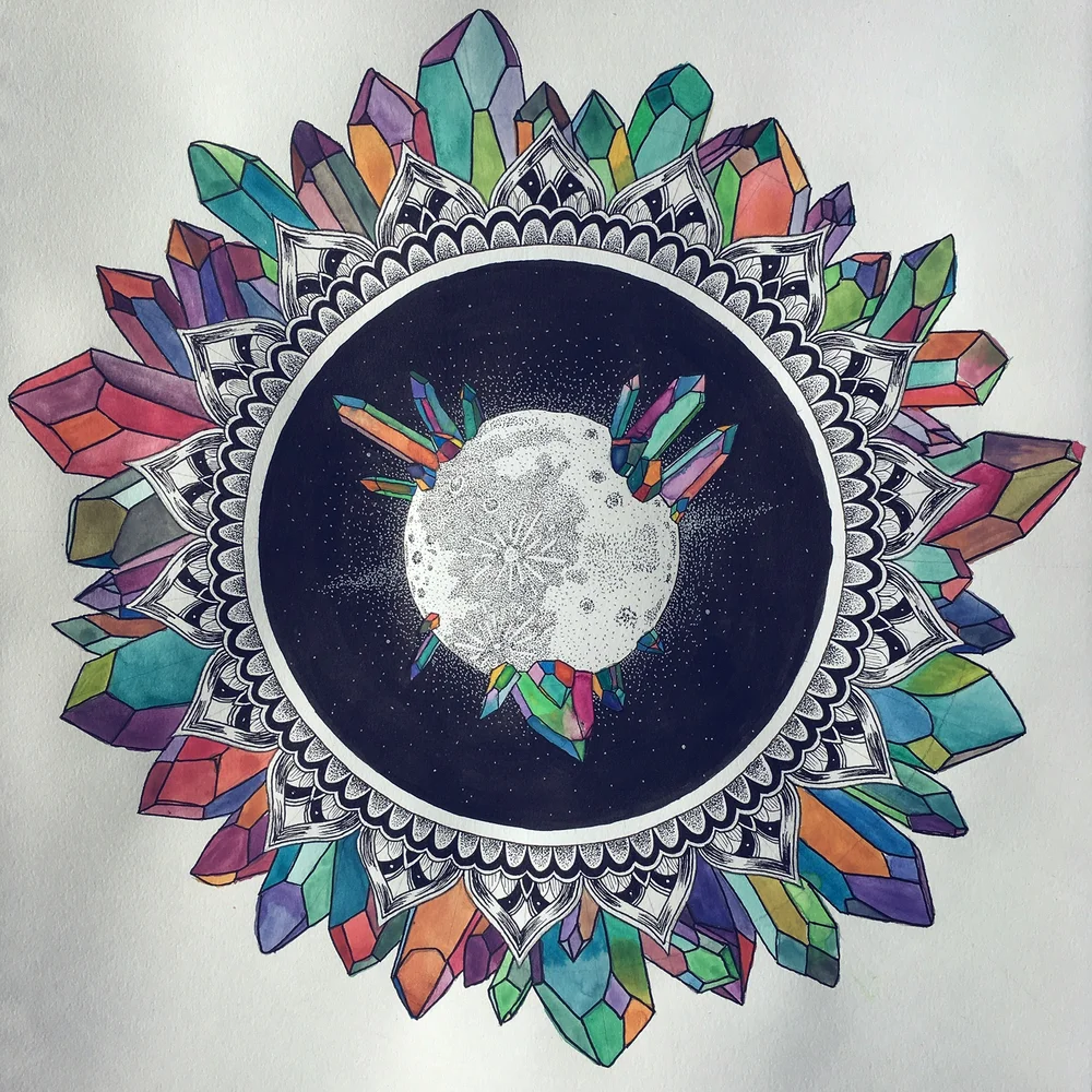 Free Free 317 Layered Moon Mandala SVG PNG EPS DXF File