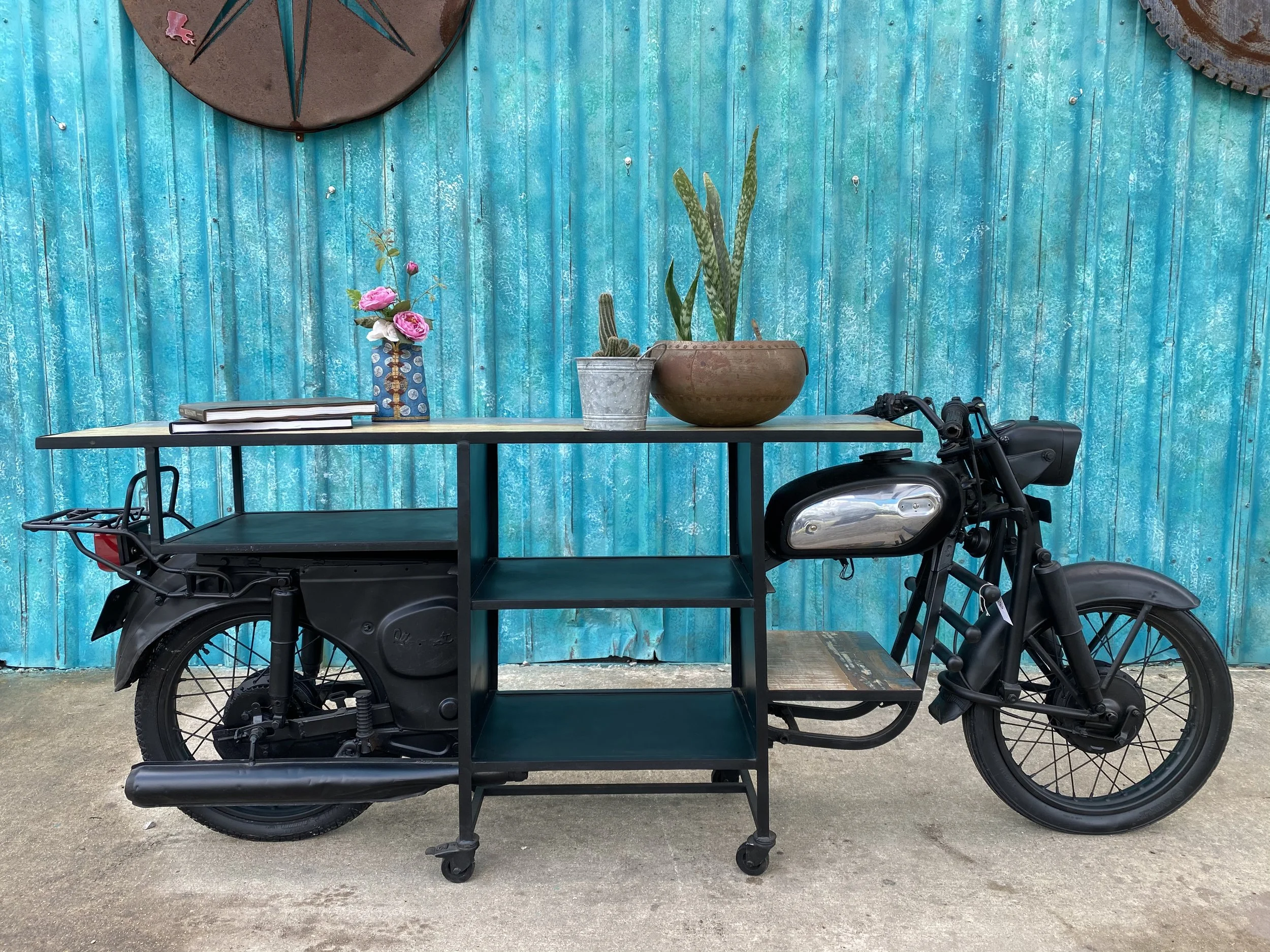 Motorcycle Bar *PRE-ORDER 114" x 20" x 40"