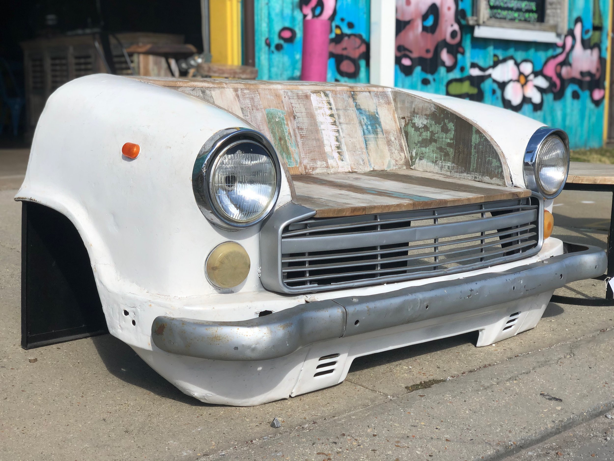 Car Bench - 60" x 30" x 34"