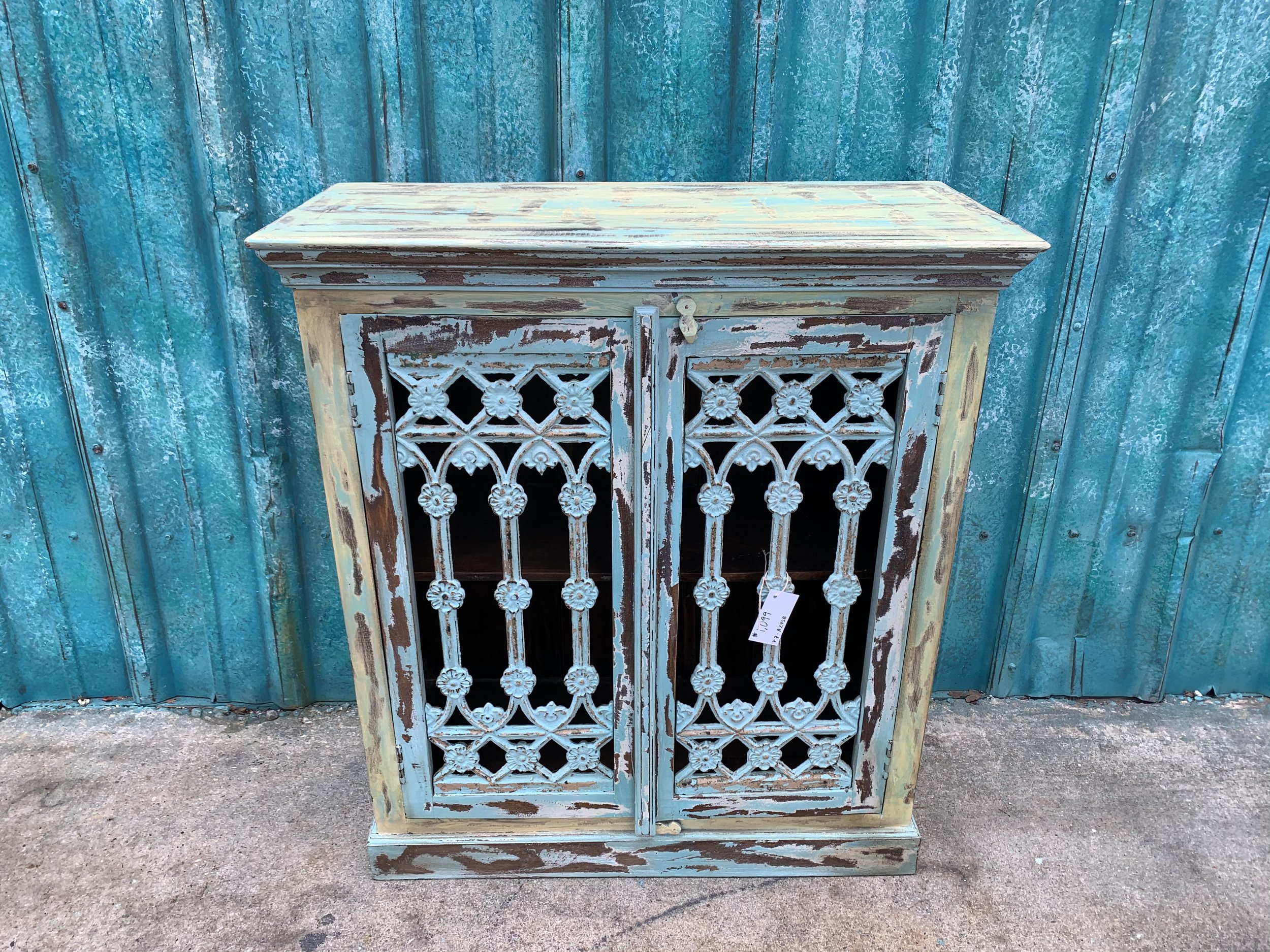 Colorful Metal Door Cabinet *PRE-ORDER 36" x 16" x 38"