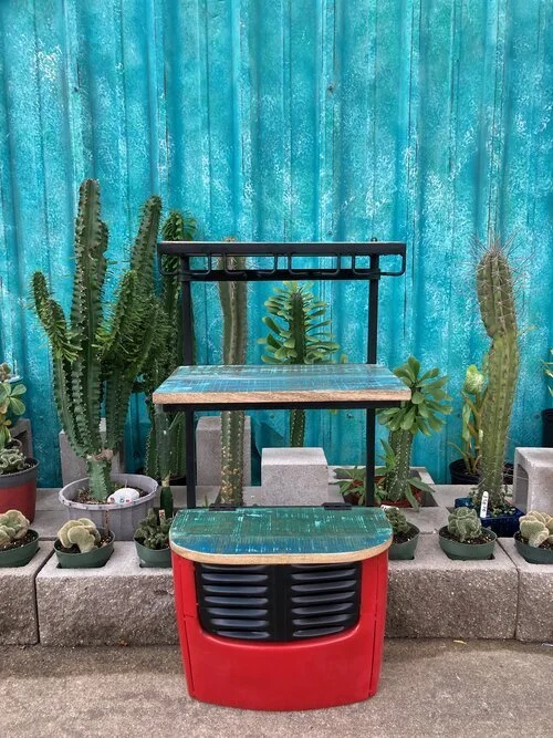 Tractor Grill Mini Bar - 18" x 12" x 40"