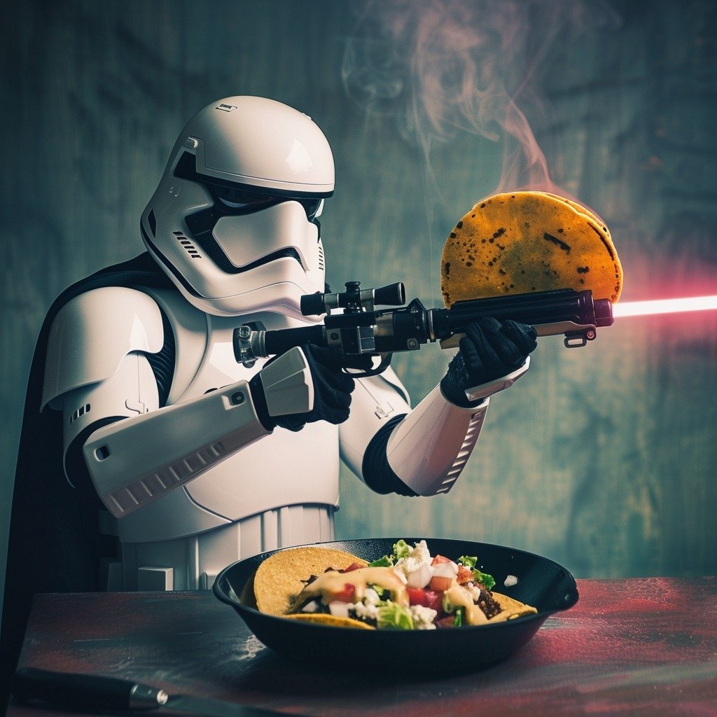 Two of the best holidays of the year happen this weekend: Star Wars Day &amp; Cinco de Mayo . . .

It's no accident they happen so close together - it turns out they celebrate Cinco de Mayo in a galaxy far, far away. Yet, it seems like they have some