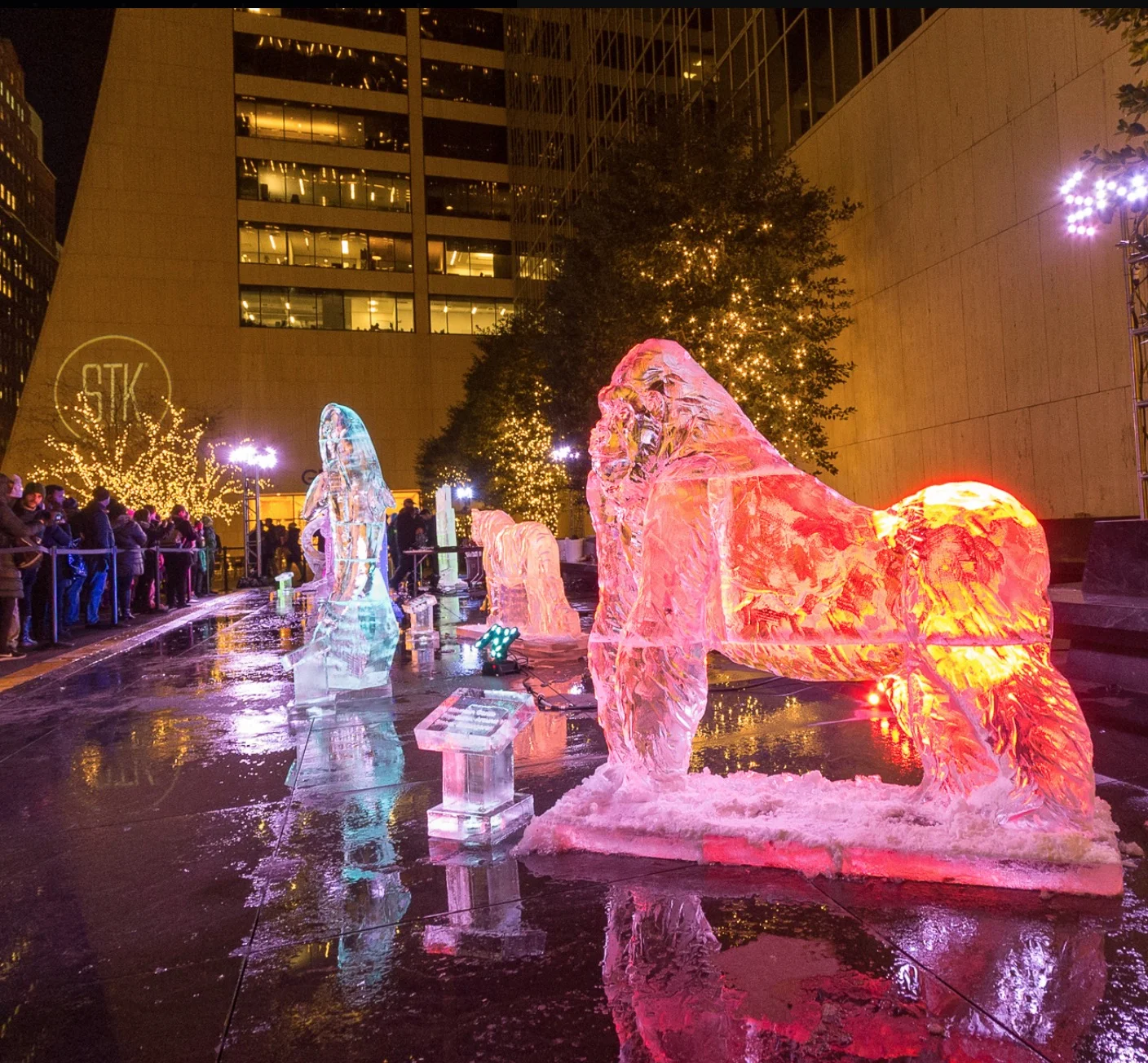 Grace Plaza Live Carving with Arts Brookfield 2018