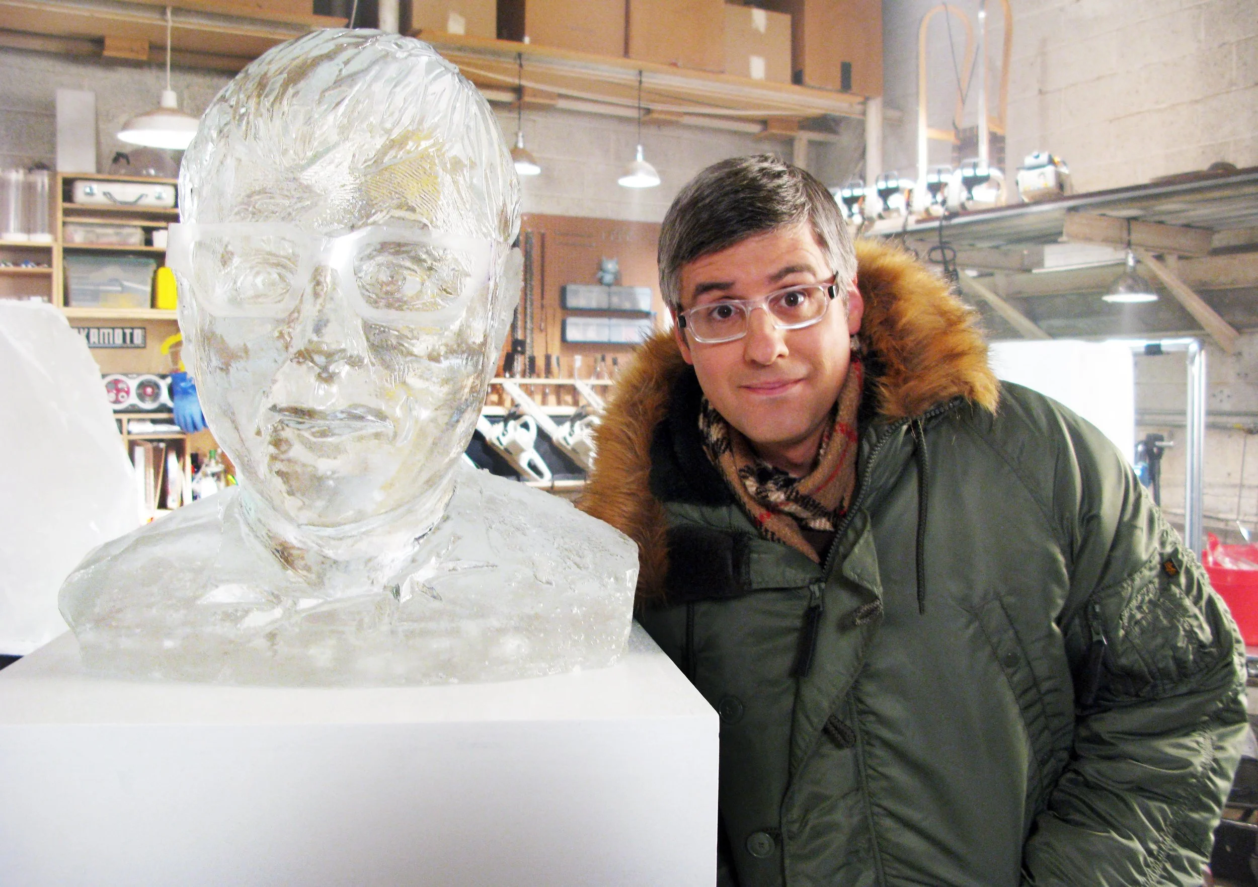 Mo Rocca Portrait Replica Bust