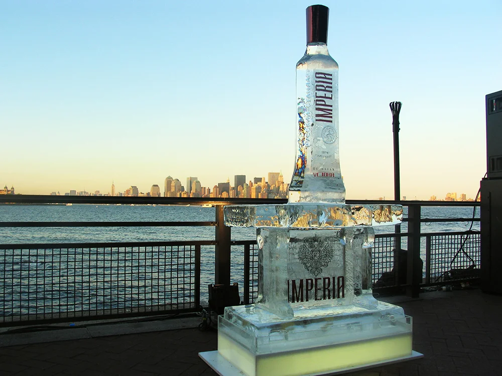 Imperia Vodka Bottle Replica