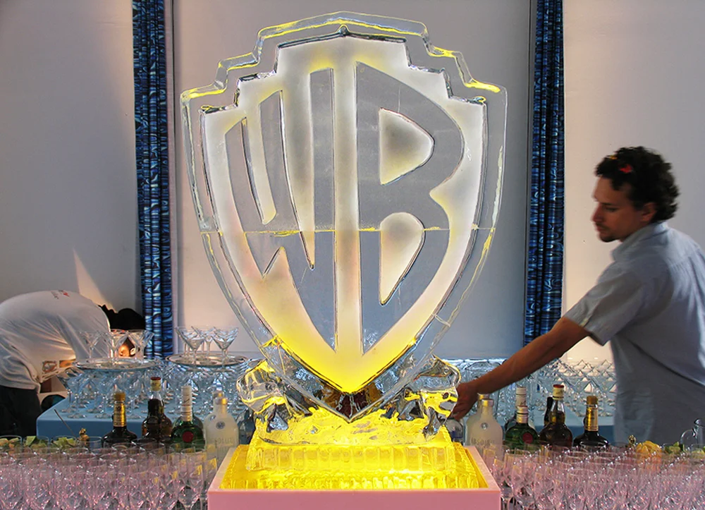Logo Shield Ice Sculpture (Warner Brothers)