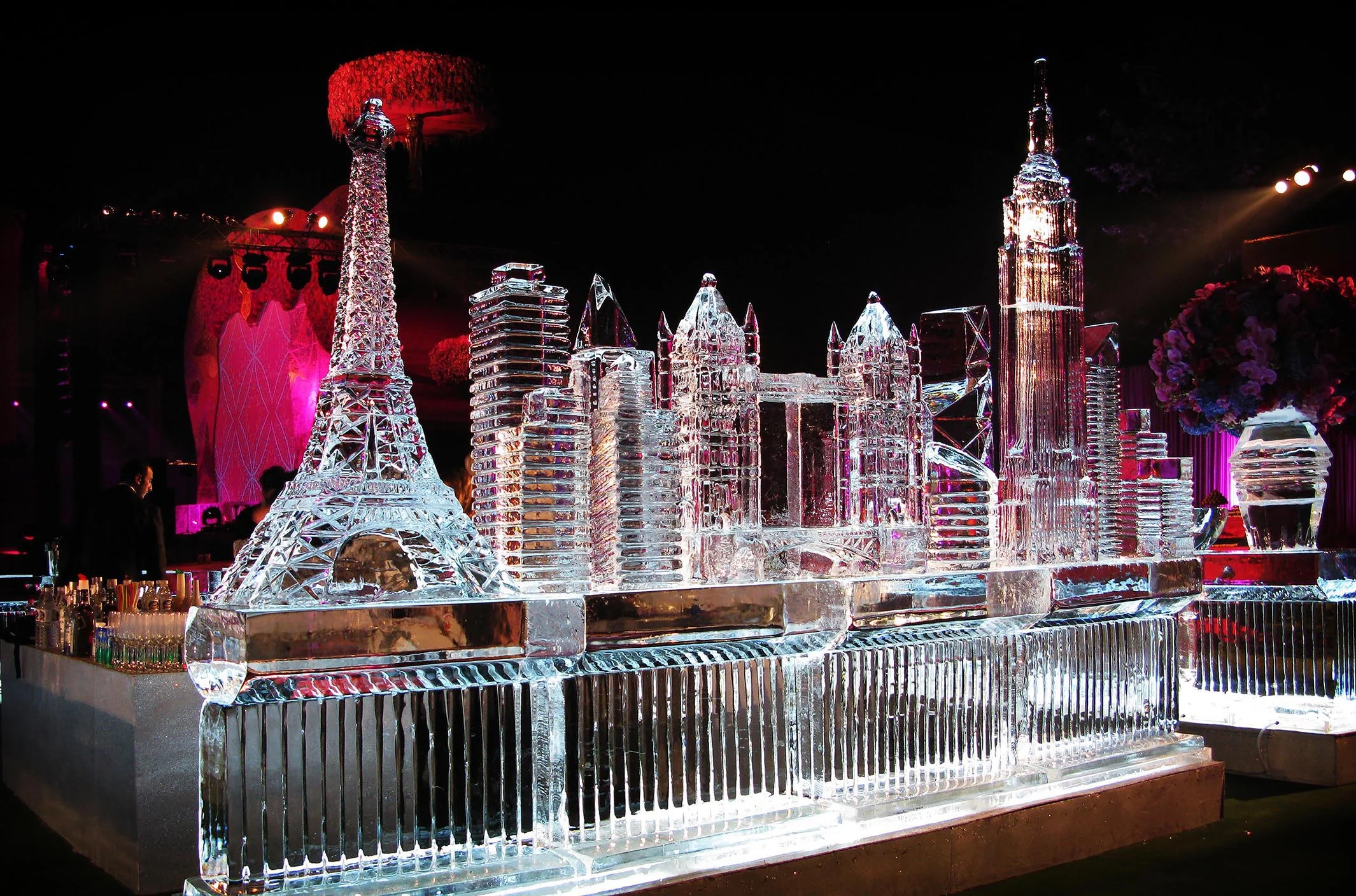 Cityscape in Ice