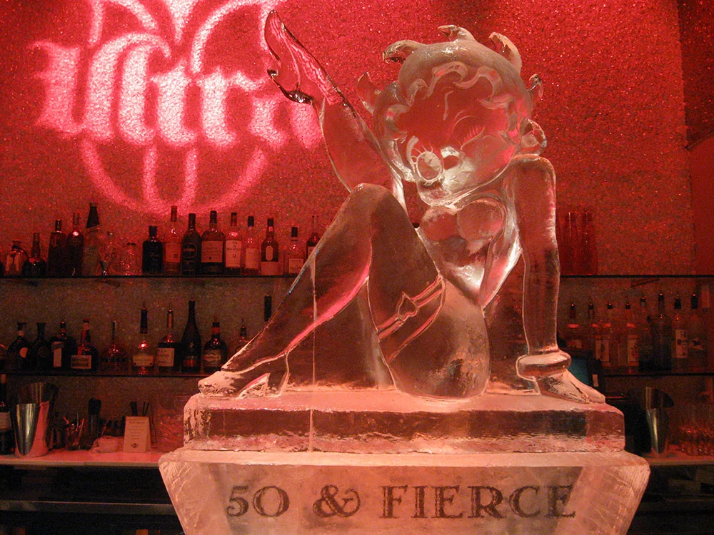 50 and Fierce Betty Boop Sculpture