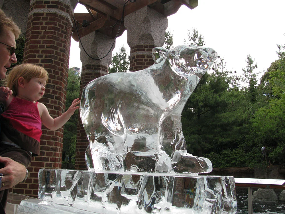 Ice Bear Sculpture