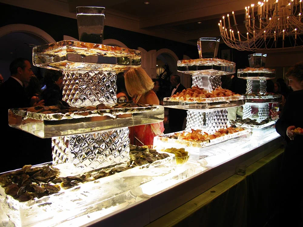 3-Tier Seafood Raw Bar Display