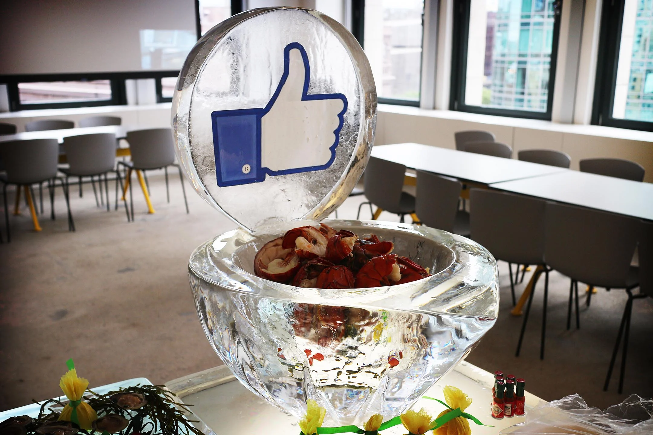 Classic Bowl with Print Logo (Facebook Like Button)