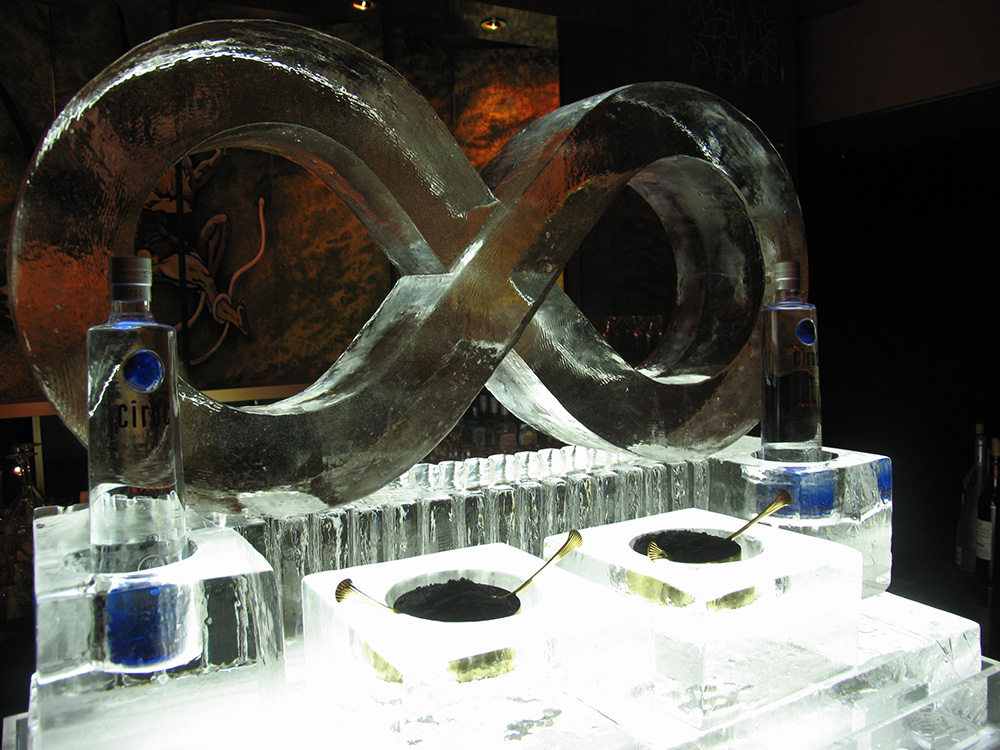 Infinity Bottle and Caviar Chiller