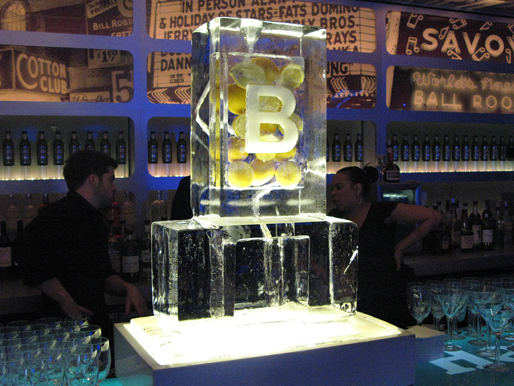 Letter B Frozen Fruit Luge