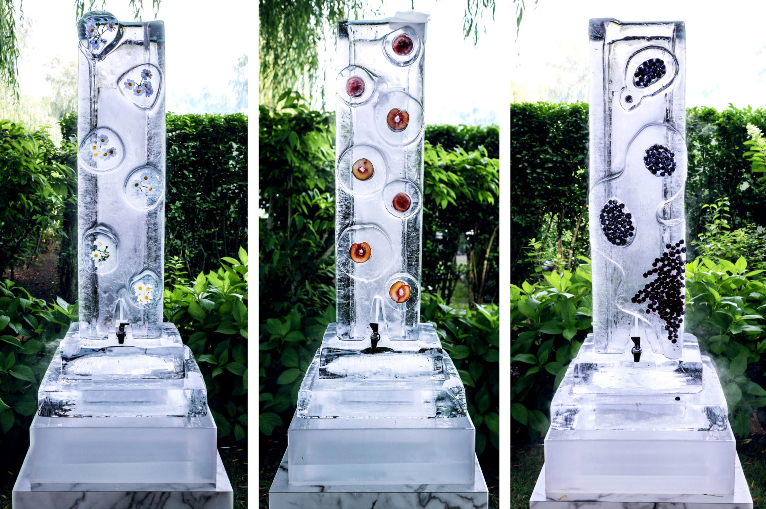 Frozen Fruit Luges