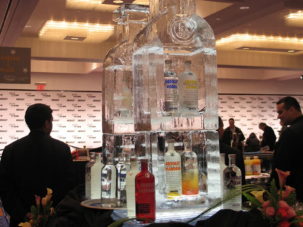 Bottle Shaped Display