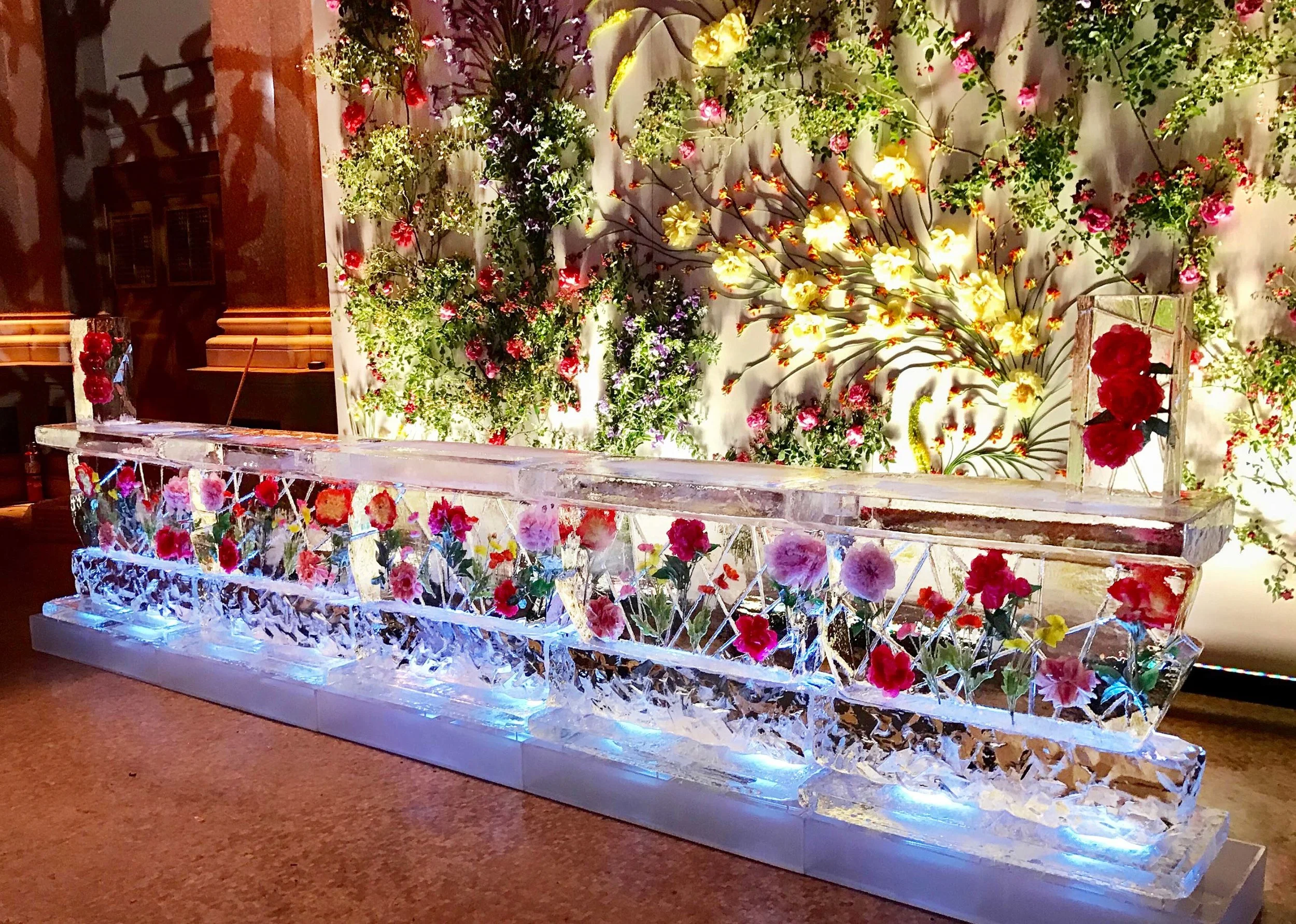 Floral Ice Bar