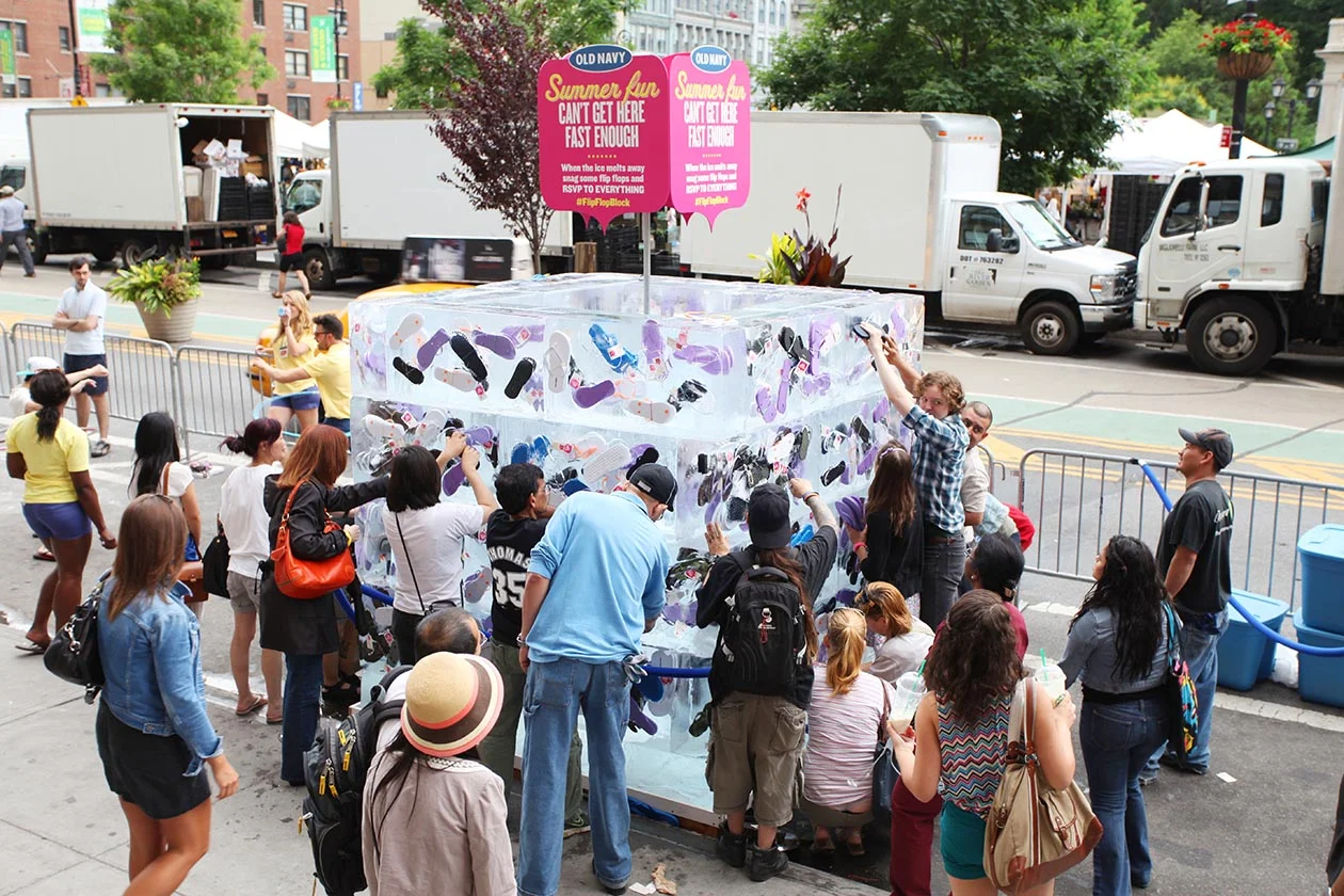 Frozen Flip Flops Installation