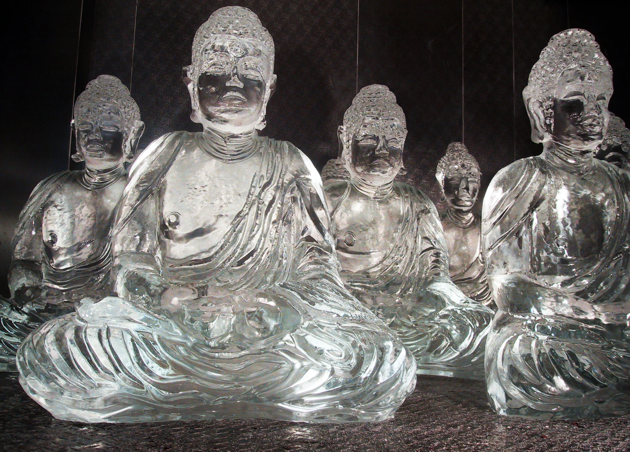 Ice Buddhas