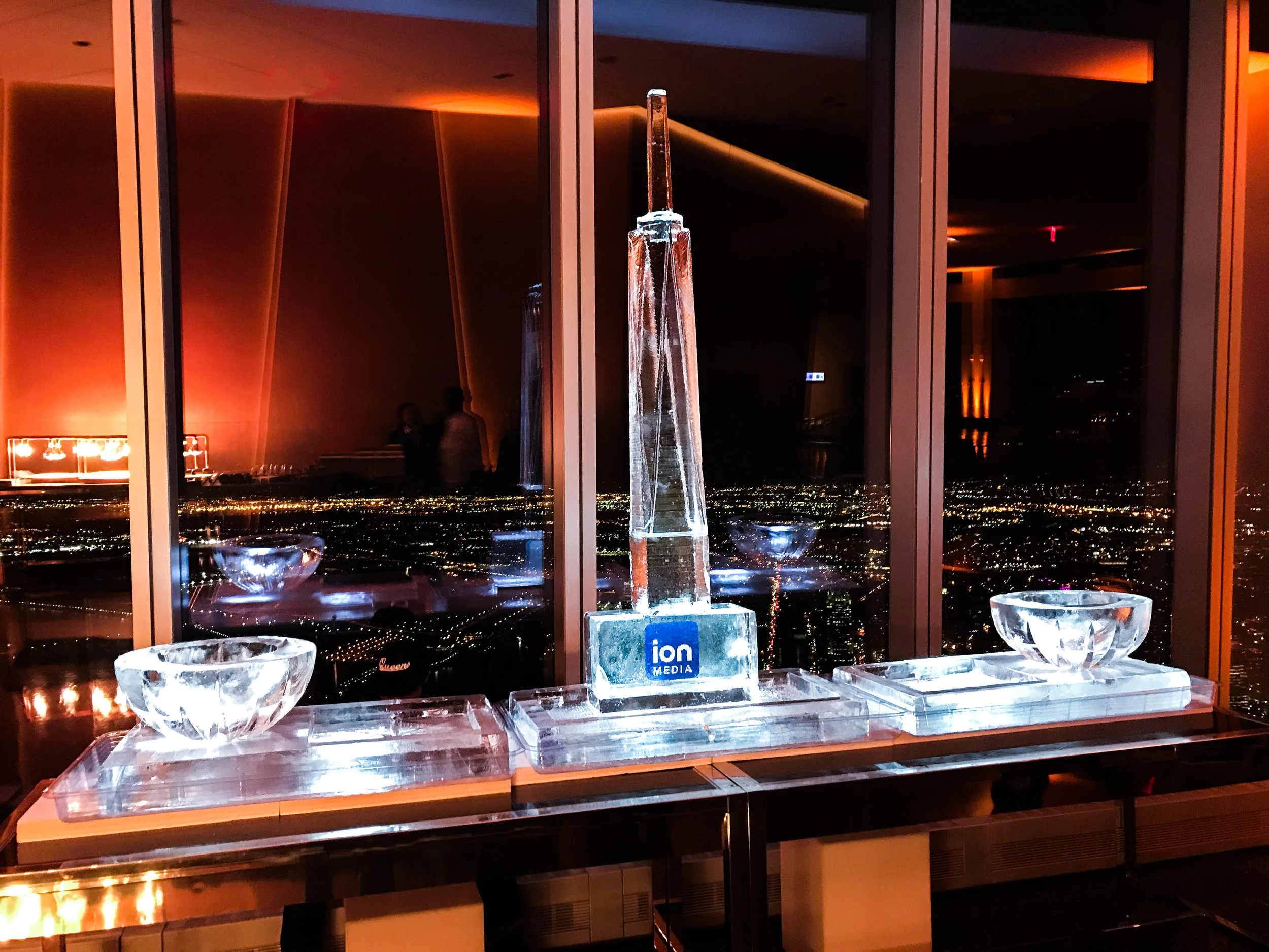 One World Trade Center Raw Bar with Bowls