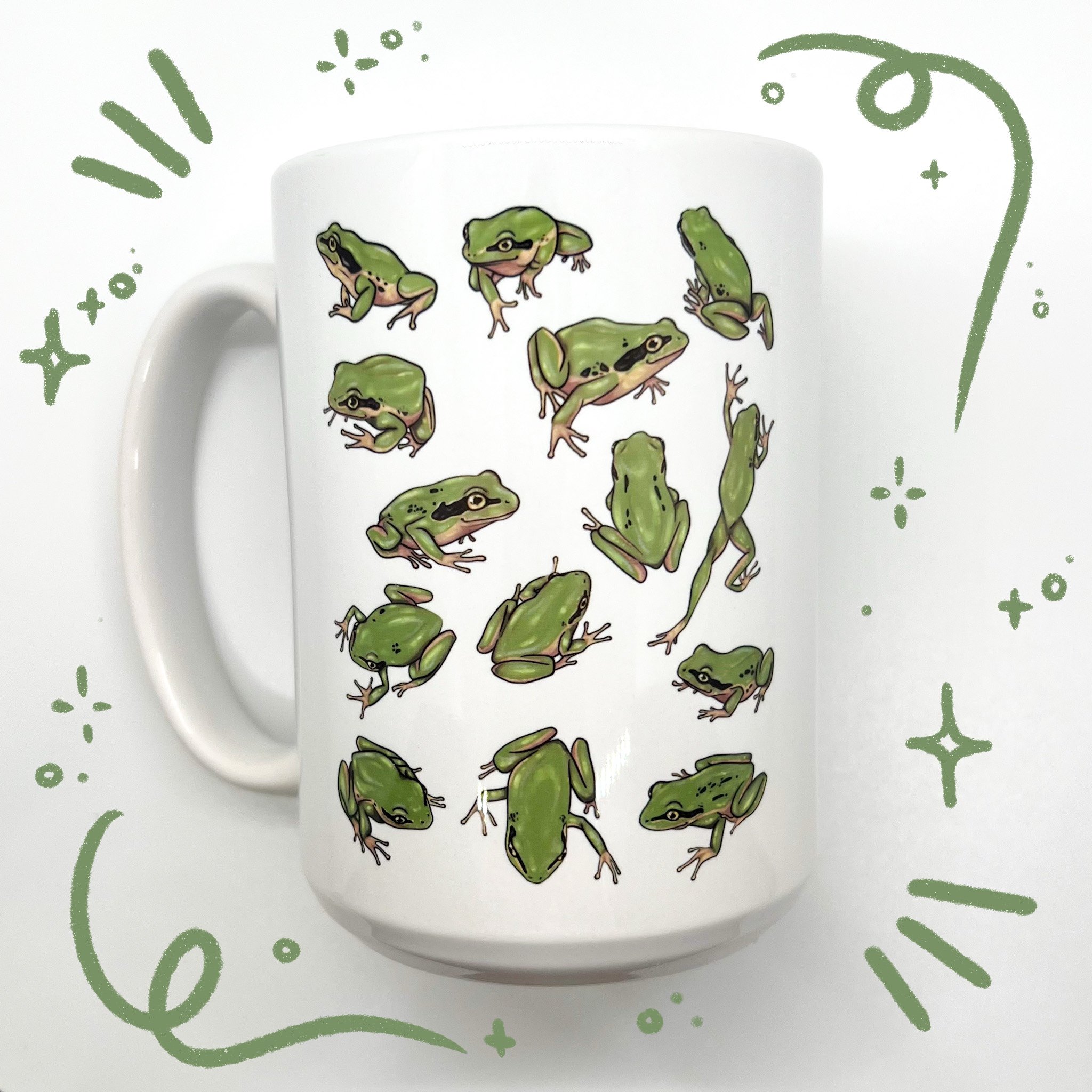 Pacific Tree Frogs Mug