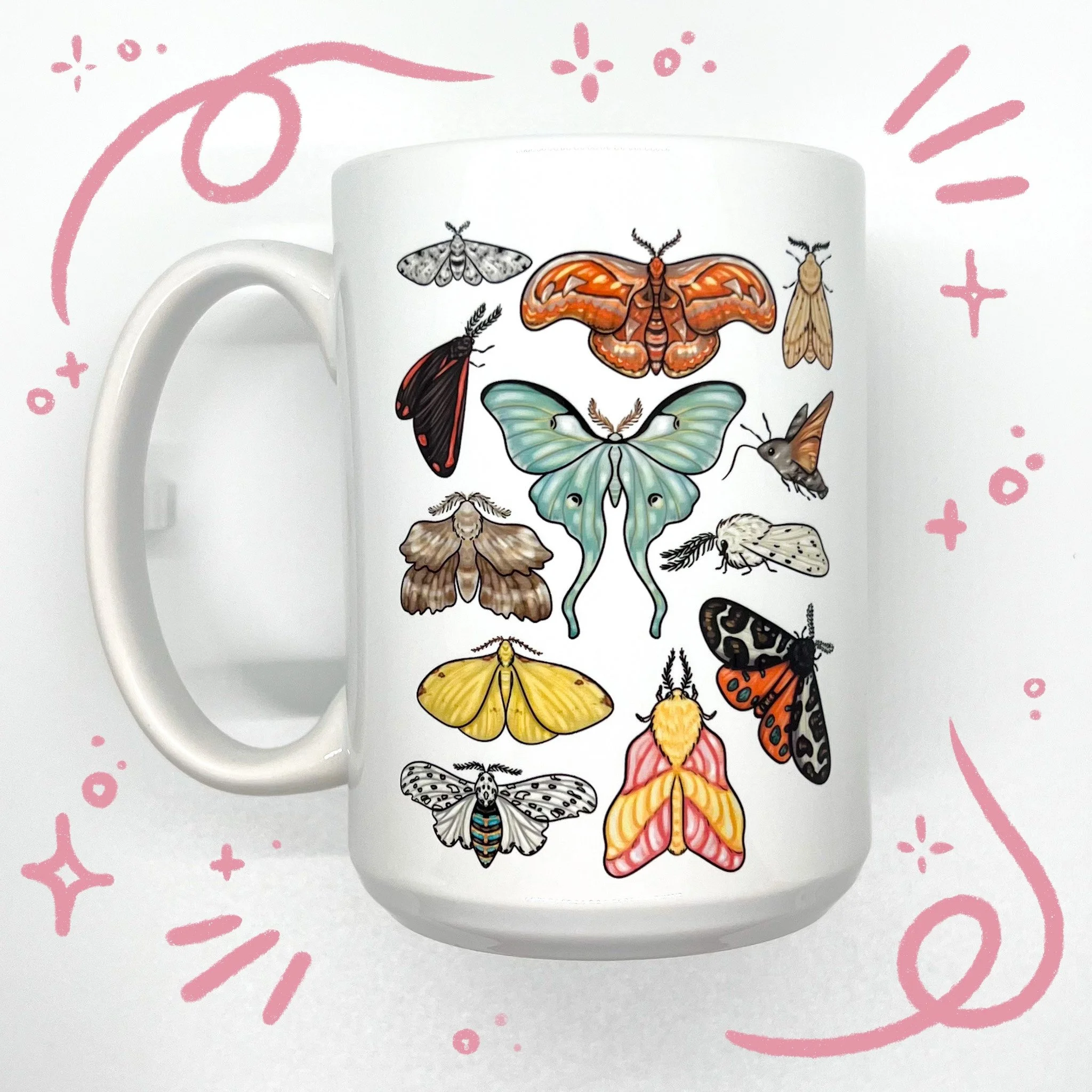 Moths Mug