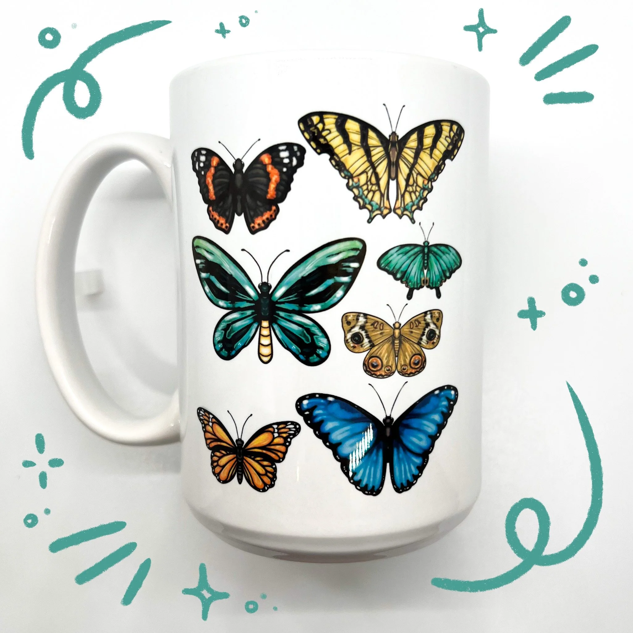 Butterflies Mug