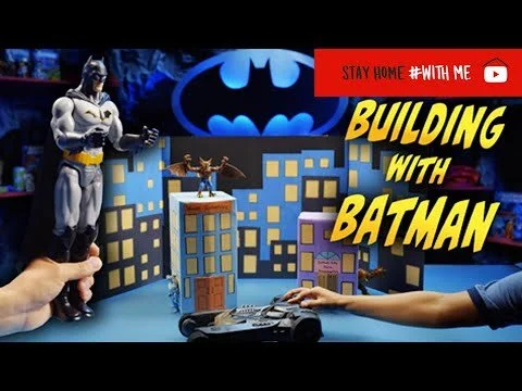 How To Build DIY Gotham City | Building With Batman | DC Kids