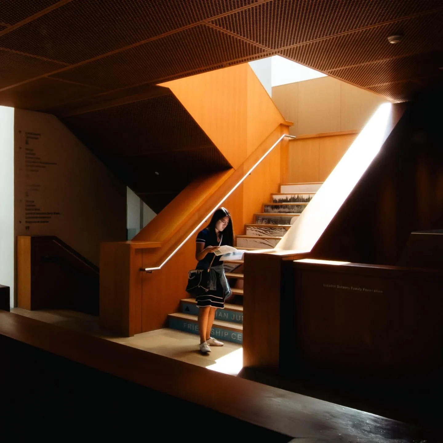 The AGO always has a certain calm to it even on a busy day. When you step away from the crowds and just let yourself be in the space, you notice how thoughtful the design really is&mdash;the warmth of the wood, the soft light filtering through, the o