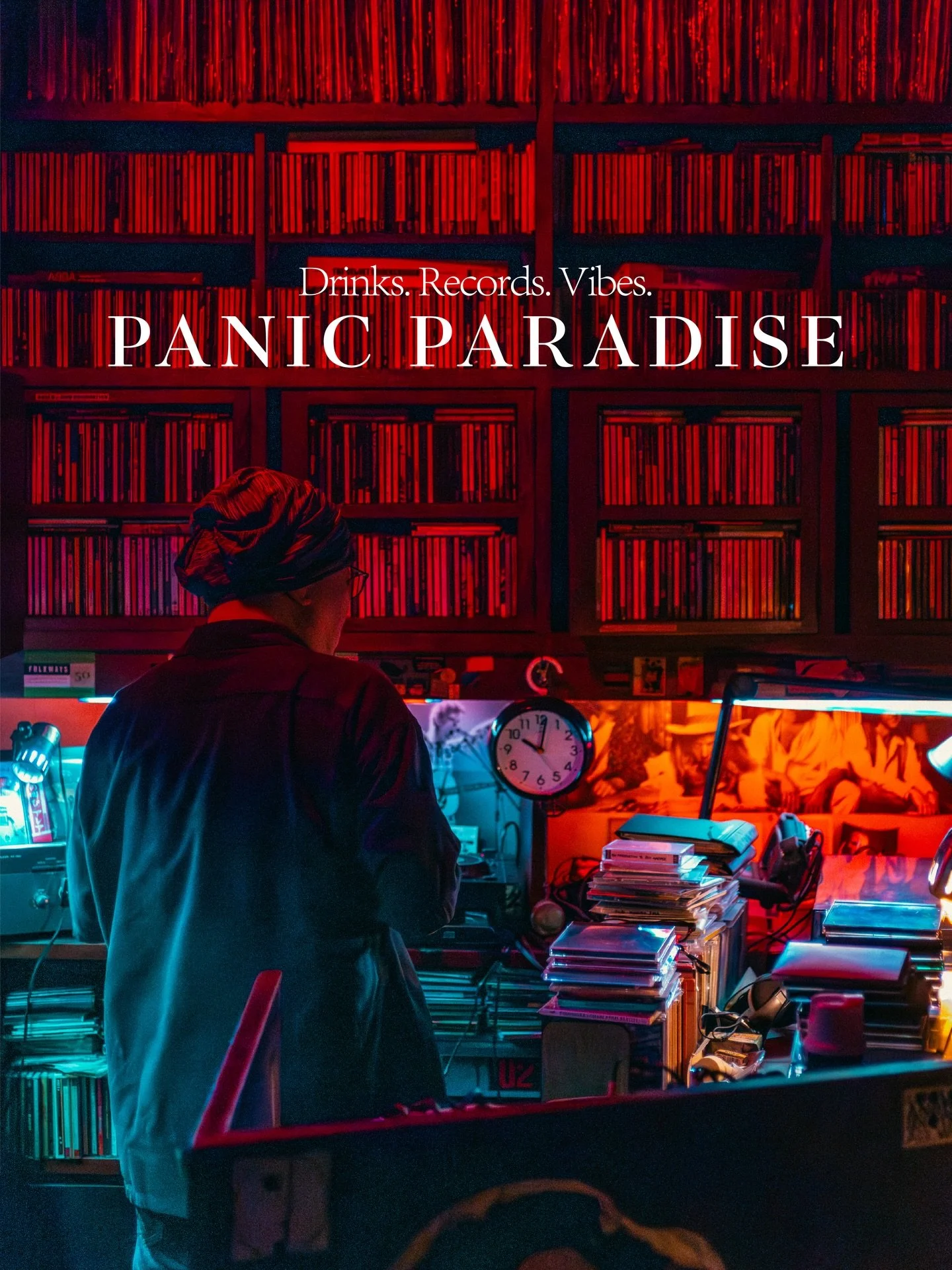 In Nagasaki, we stopped by a small record bar called @panicparadise It&rsquo;s a vibrant spot &mdash; shelves of vinyl, Western memorabilia, and a steady rotation of drinks and music. Nothing loud or dramatic, just a comfortable place to sit for a wh