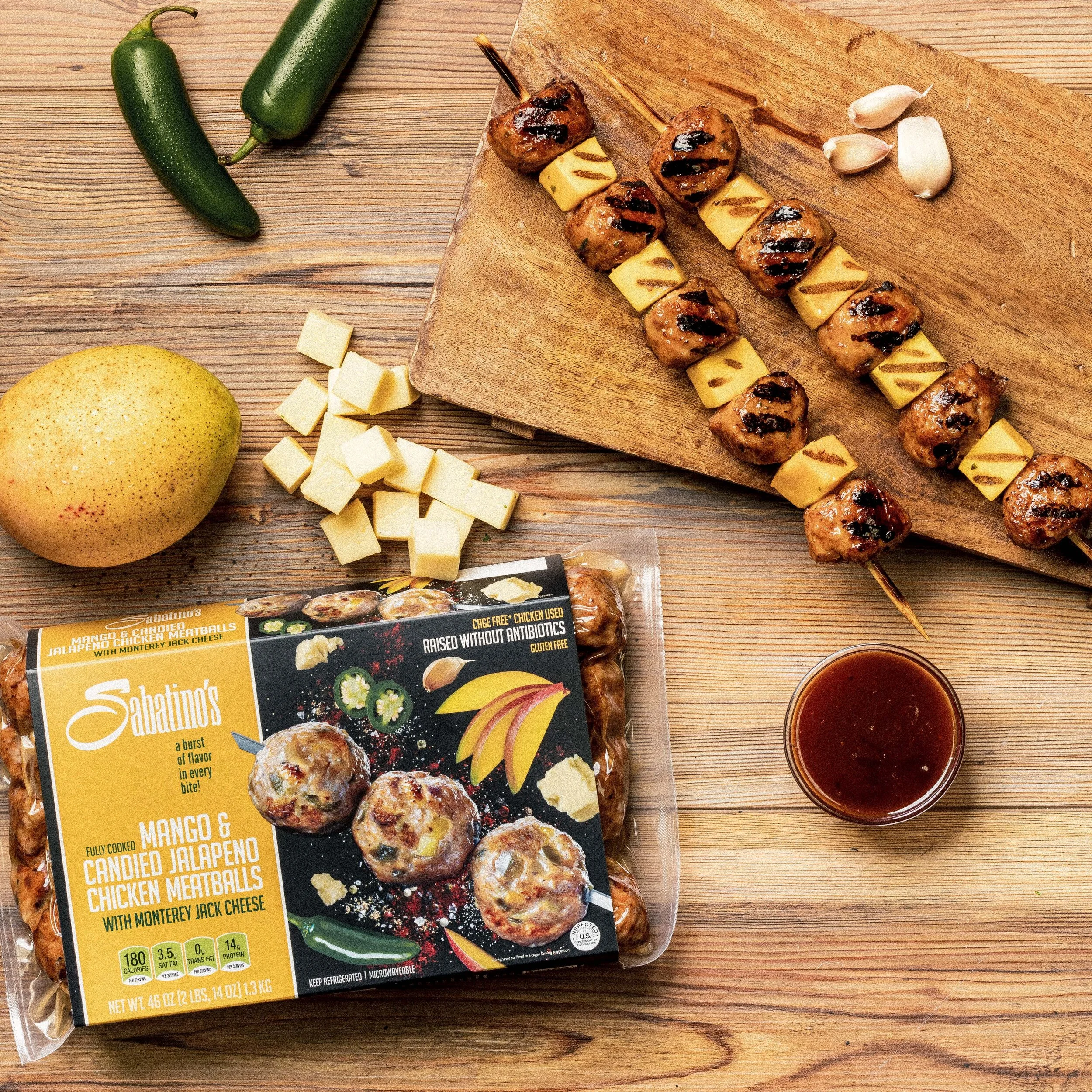 Mango & Candied Jalapeno Chicken Meatballs.JPG