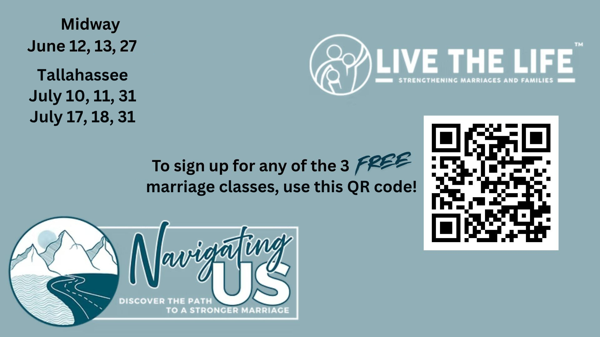 Live the Life Marriage Classes