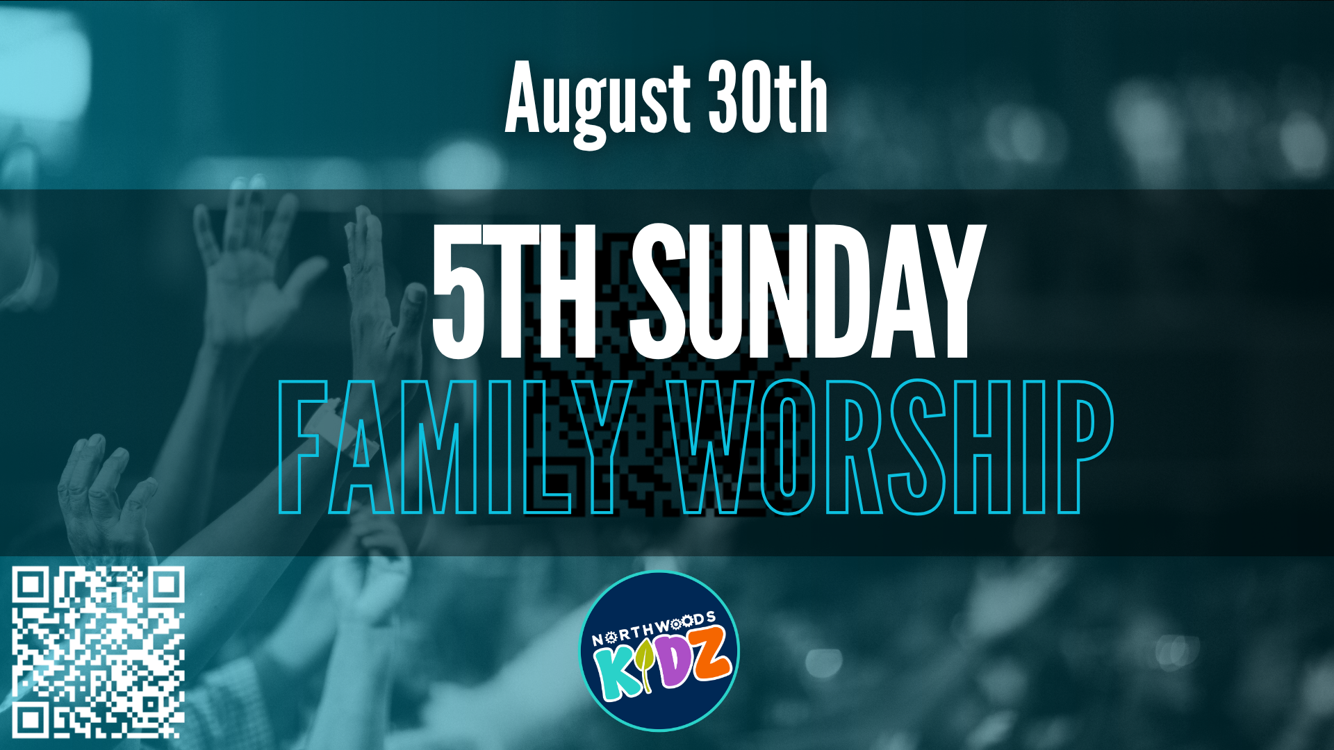 5th Sunday Family Worship Service - August 30th @ 10:45 AM