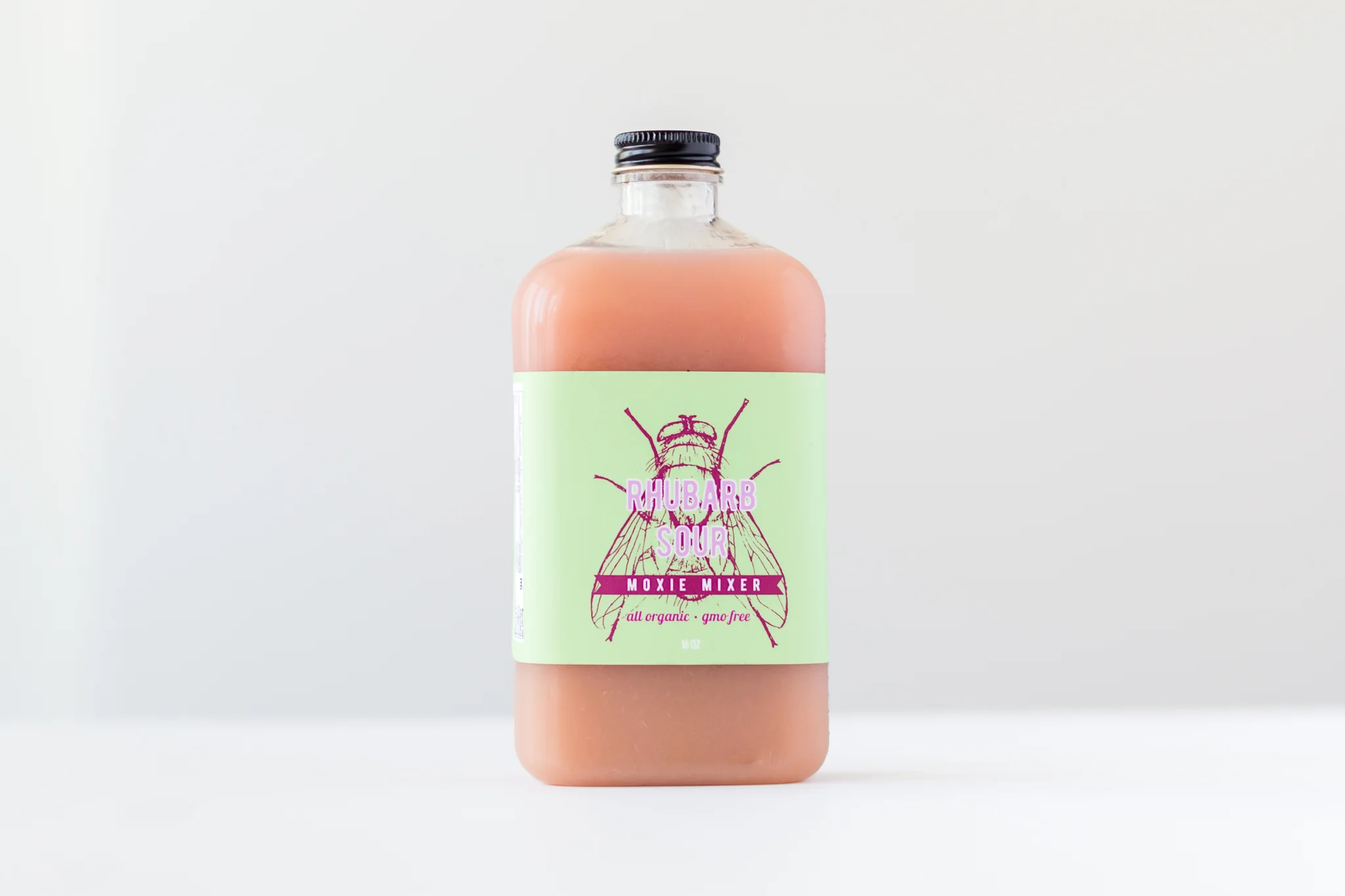 Rhubarb Sour Moxie Mixer