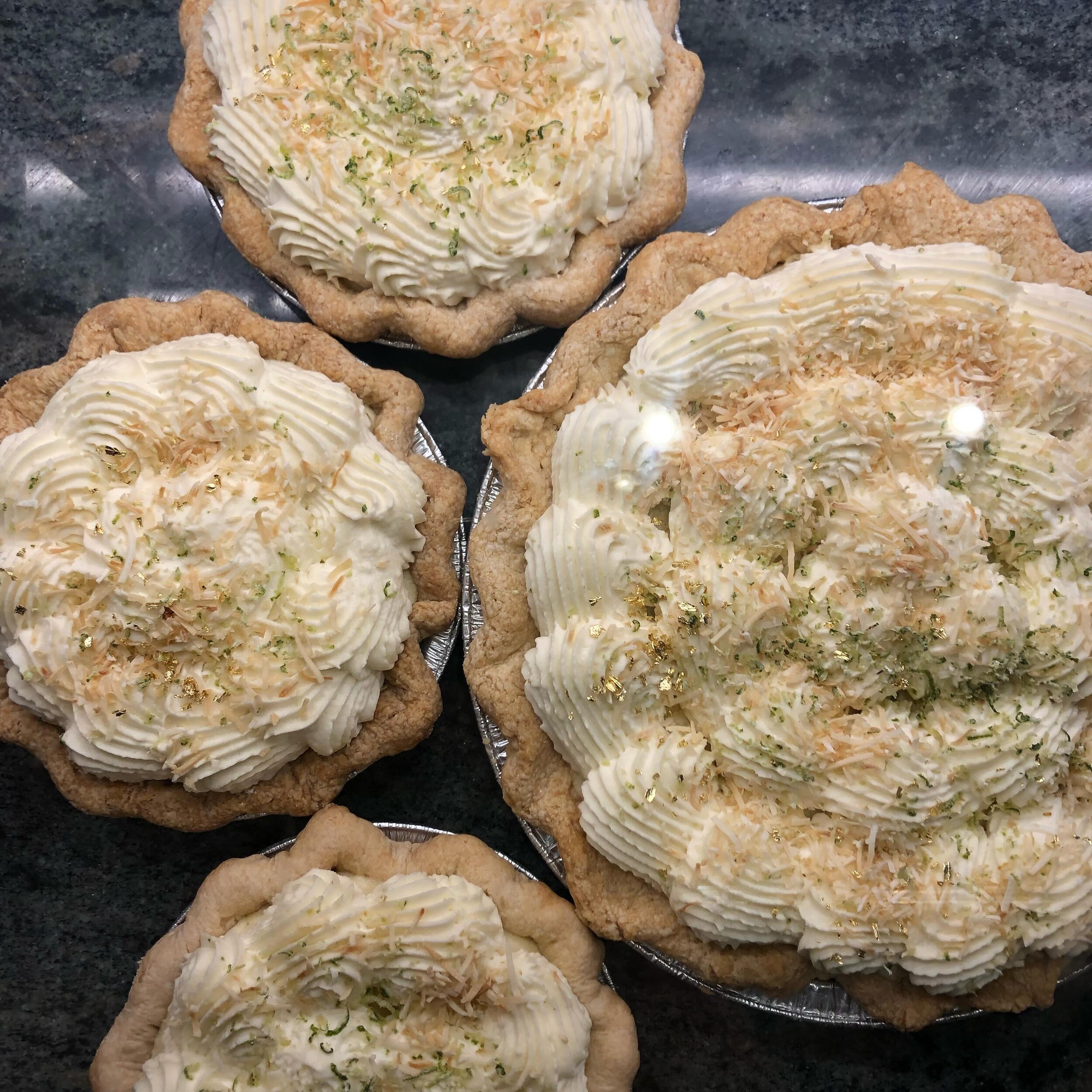 Coconut Cream Pie Alert!!! 

We&rsquo;re making 10&rdquo; and 6&rdquo; coconut cream pies available for pick up this Saturday, April 6! We&rsquo;ll be open 10am-6pm for pie pick-up! 

Reminder our storefront is open during road construction and acces