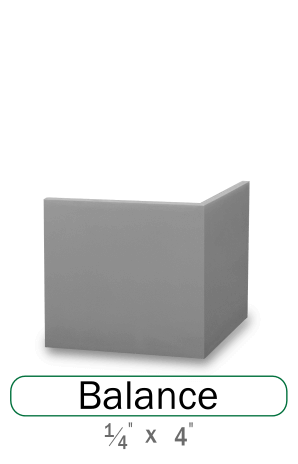 Coveworks Balance Sculpted Wall Base