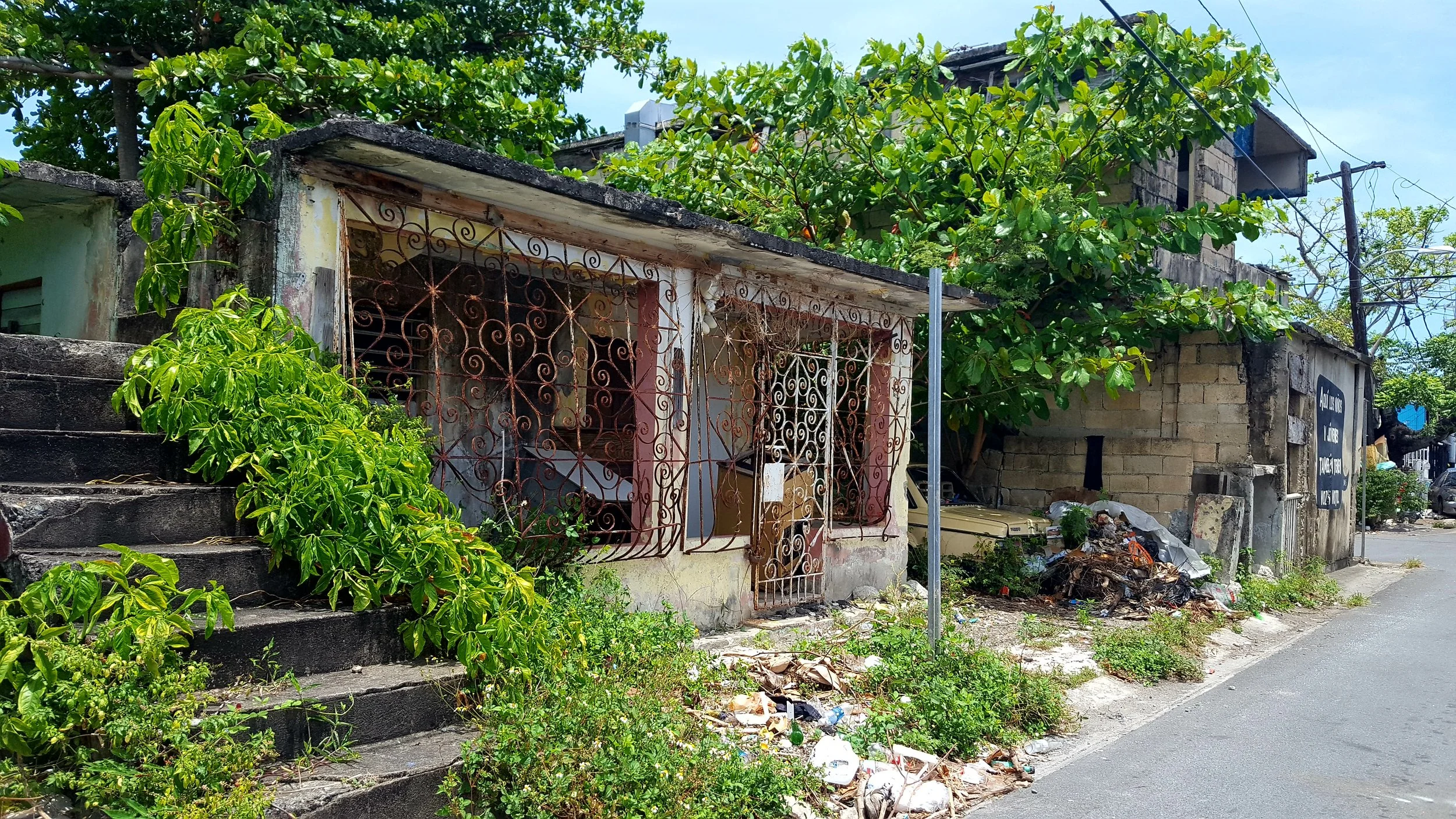 Cano Martin Pina neighborhood site visit, San Juan
