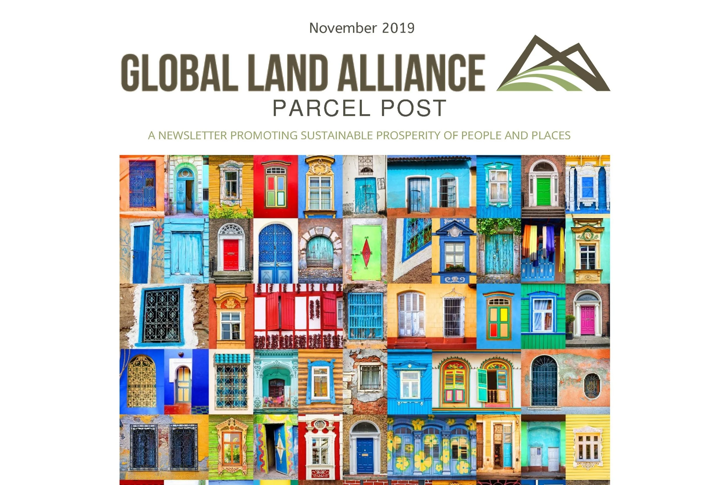 Global Land Alliance Parcel Post - November 2019