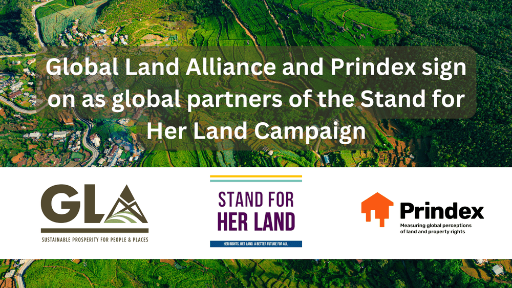 Global Land Alliance Global Partners of the Stand for Her Land