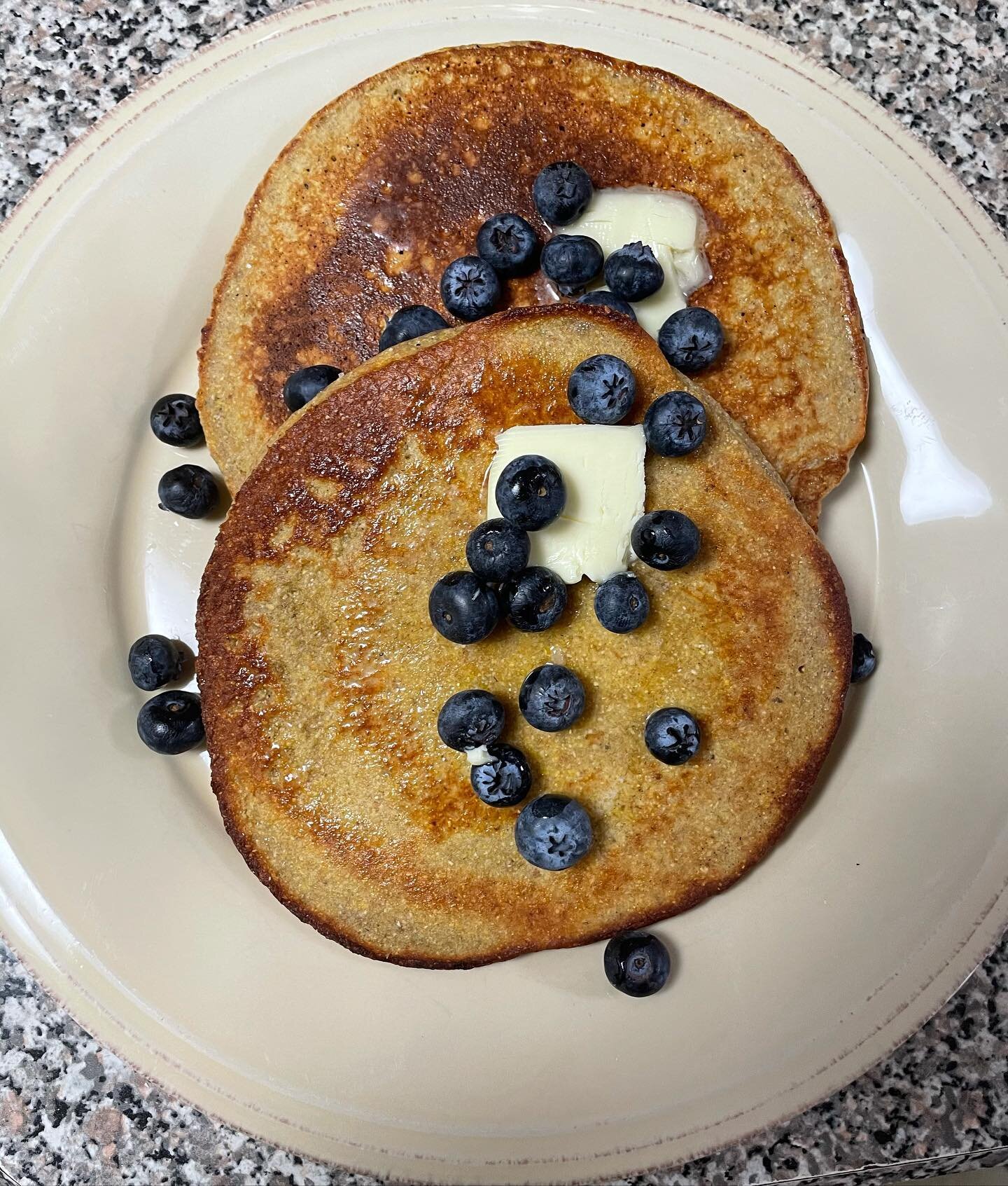 It&rsquo;s always fun to be able to put a farmer&rsquo;s face with the ingredients. Today&rsquo;s hoecakes are brought to you by red fife wheat and cornmeal from @branstratorfarm and chestnut flour from Route 9 Cooperative and rounded out with eggs f