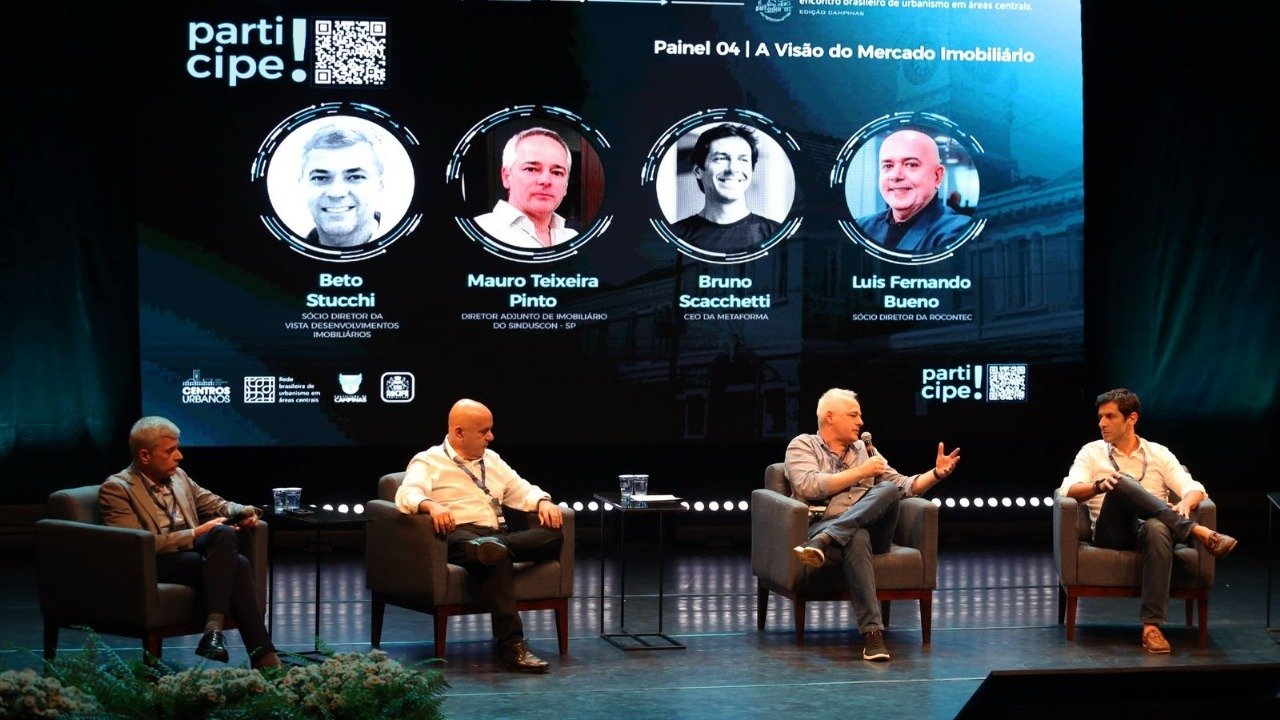 No dia 20 de maio, @beto.stucchi, da @vistadesenvolvimento, participou do II Encontro Brasileiro de Urbanismo em &Aacute;reas Centrais em Campinas (SP), no painel referente a &quot;Vis&atilde;o do Mercado Imobili&aacute;rio&quot;.

No painel foi deba