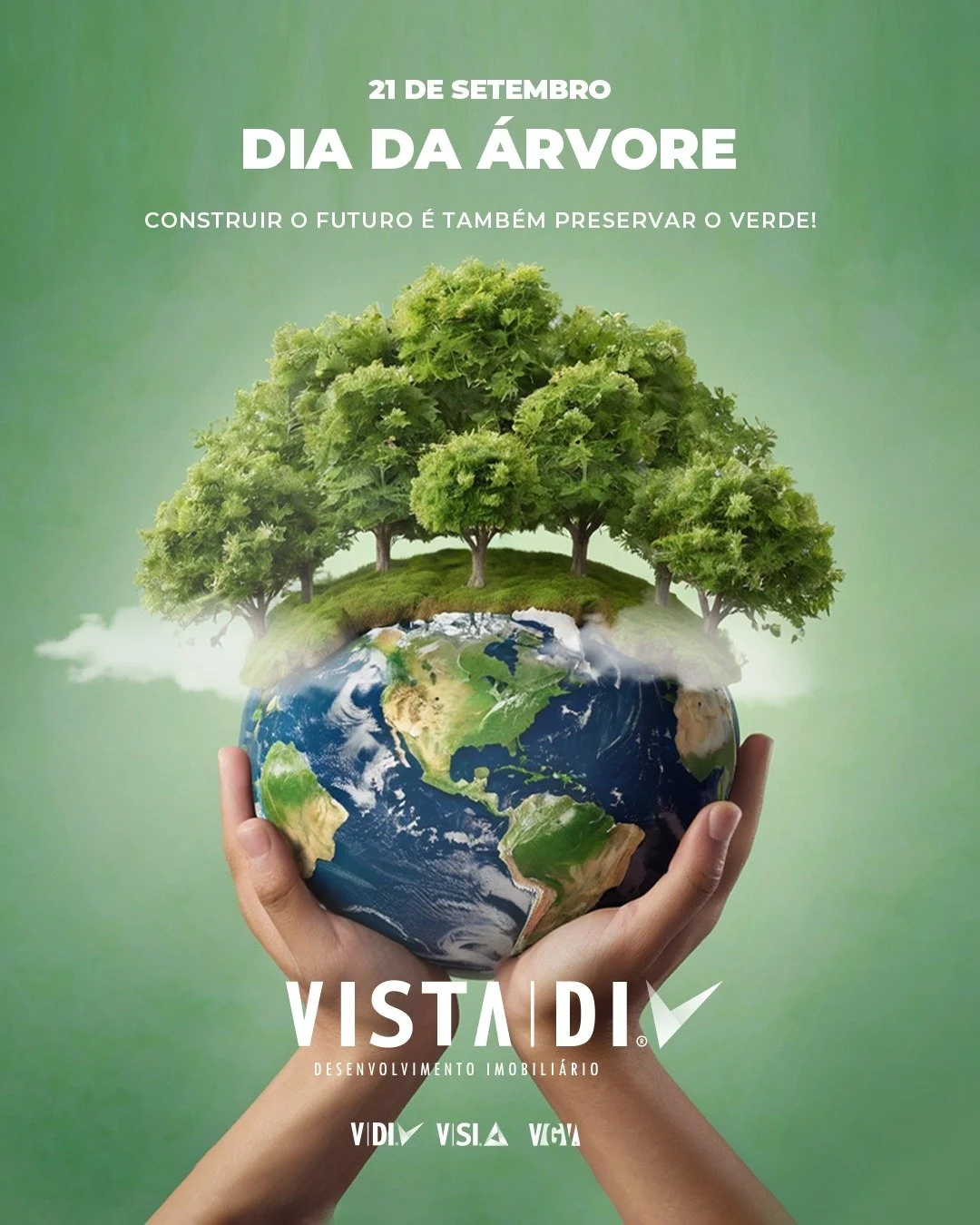 Construir o futuro &eacute; tamb&eacute;m preservar o verde!

Hoje celebramos o Dia da &Aacute;rvore, s&iacute;mbolo de vida, equil&iacute;brio e futuro. Aqui na VistaDi, temos o compromisso de unir crescimento com responsabilidade ambiental, desenvo