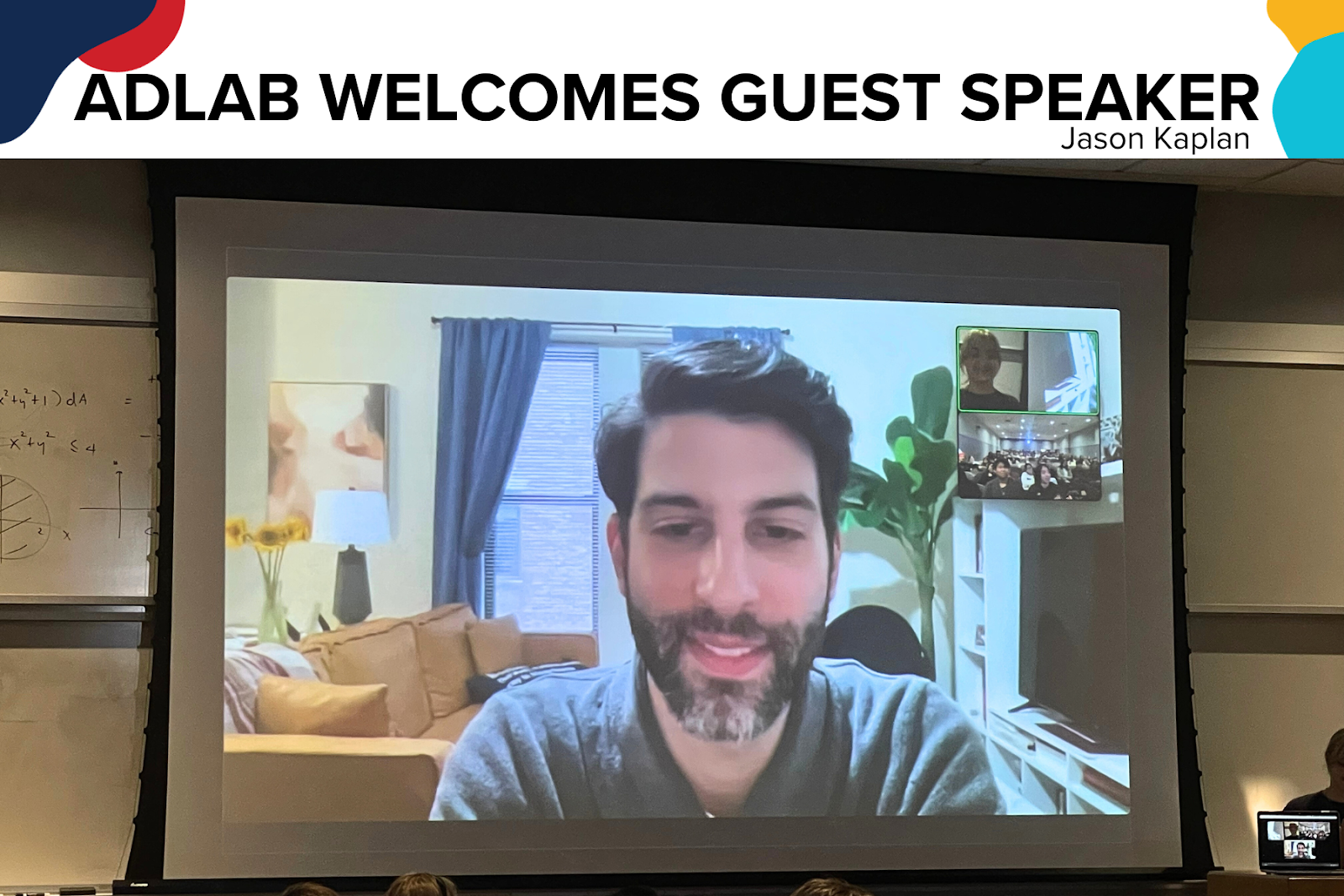 AdLab Welcomes Guest Speaker Jason Kaplan
