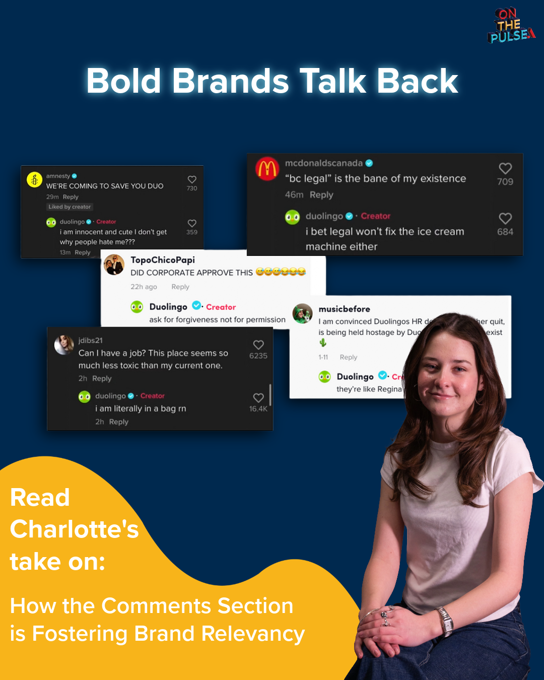 Bold Brands Talk Back: How the Comments Section is Fostering Brand Relevancy