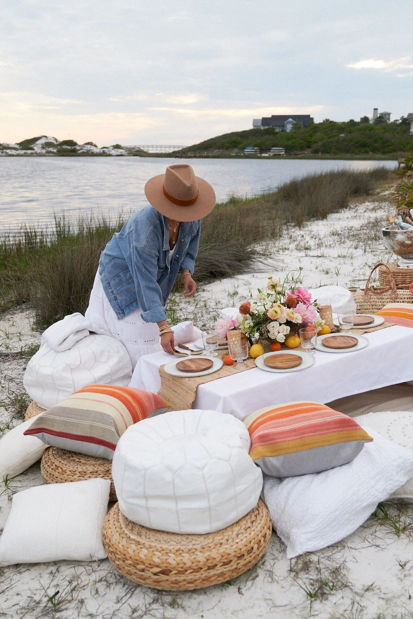 A Seaside Dinner Party In Color 