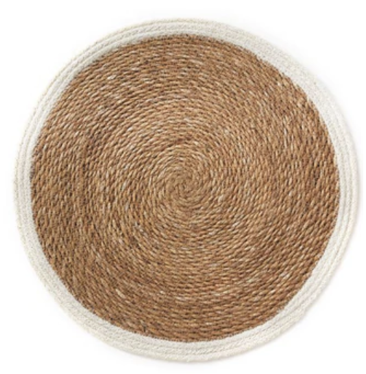 Jute Round Placemat Set