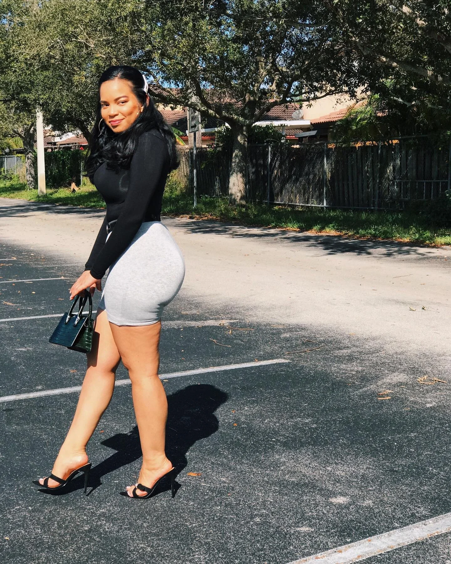 might look light, but we heavy though. 🍐 // one of the areas in my life I&rsquo;m working on is accepting my body in every phase. some days I feel like a skinny legend, other days are blah. being really into fashion and not always being catered to i